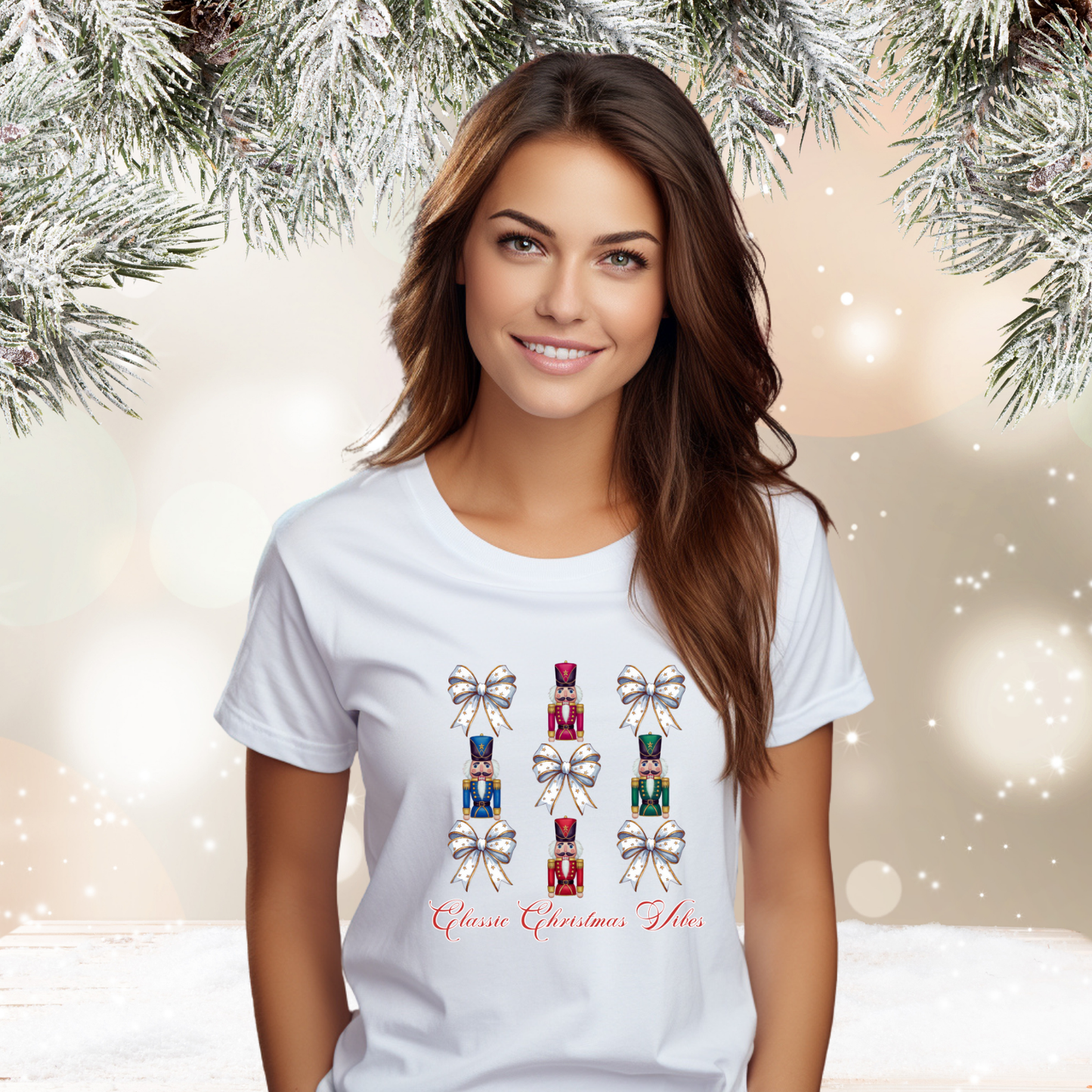 Classic Christmas Vibes T-Shirt