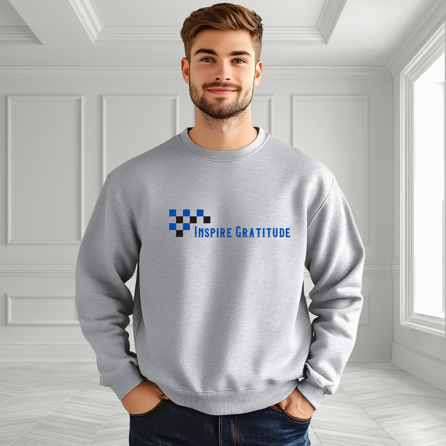 Inspire Gratitude Crewneck Sweatshirt