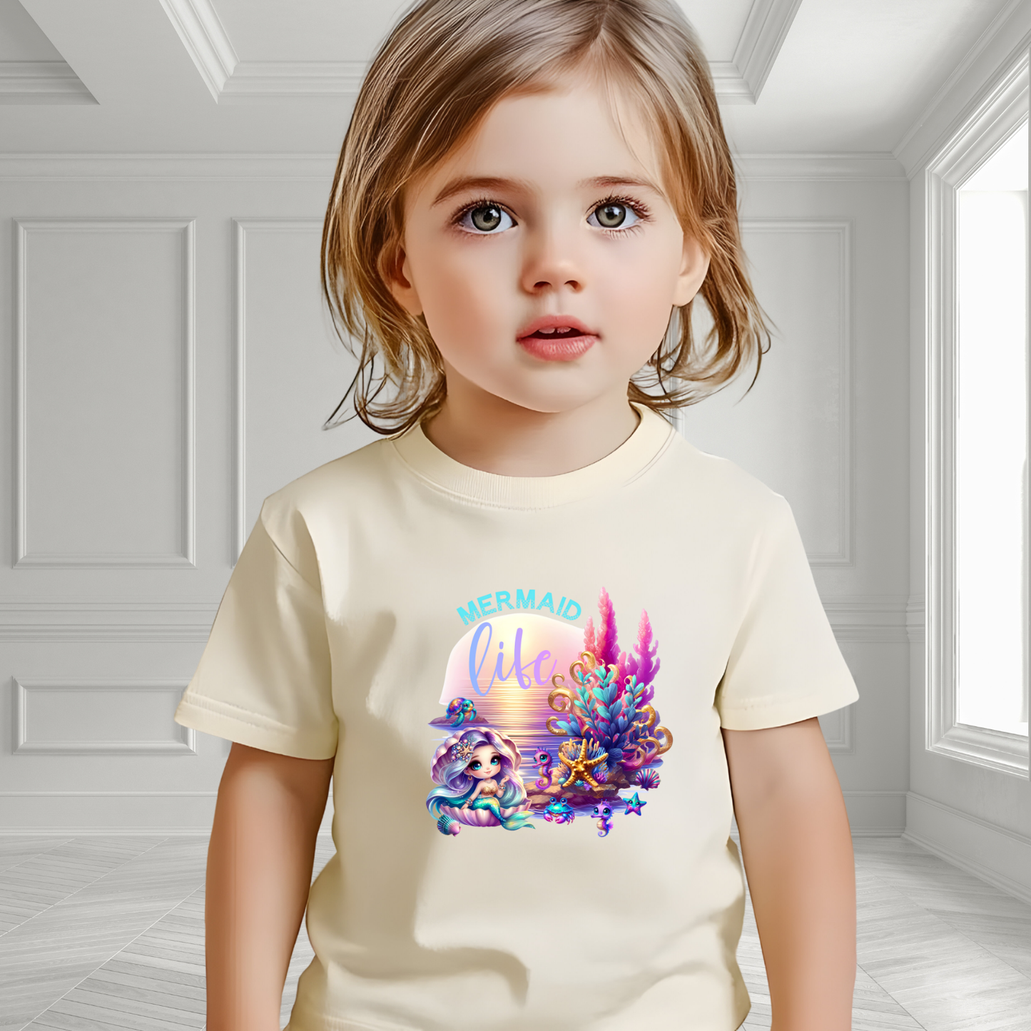 Mermaid Life Kid's T-Shirt
