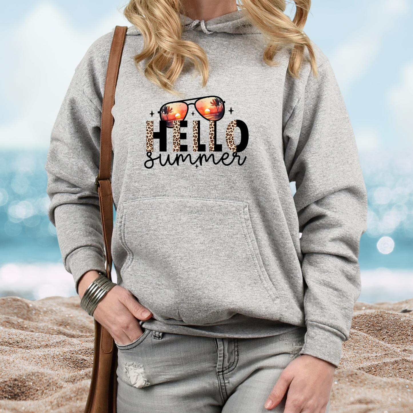 Hello Summer Pullover Hoodie