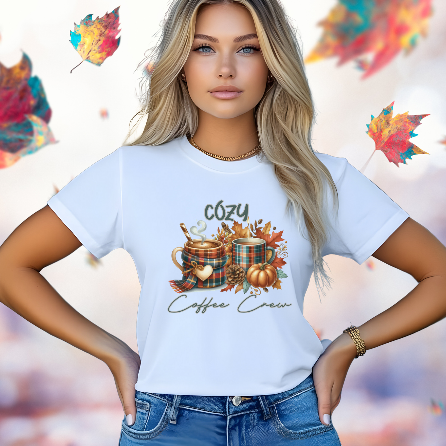 Cozy Coffee Crew T-Shirt