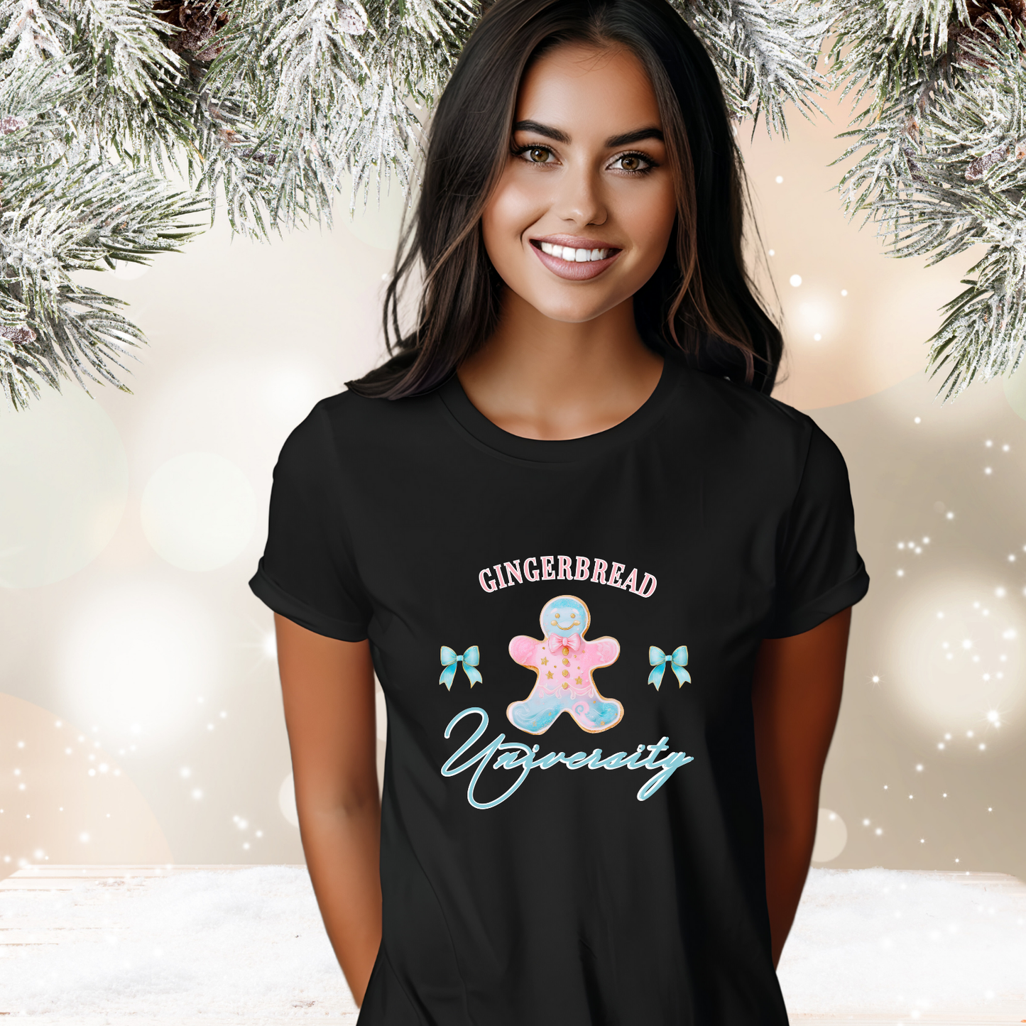 Gingerbread University T‑Shirt