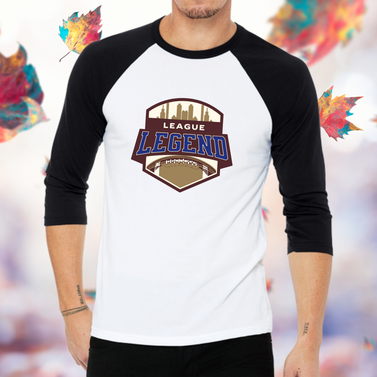 League Legend Baseball Tee