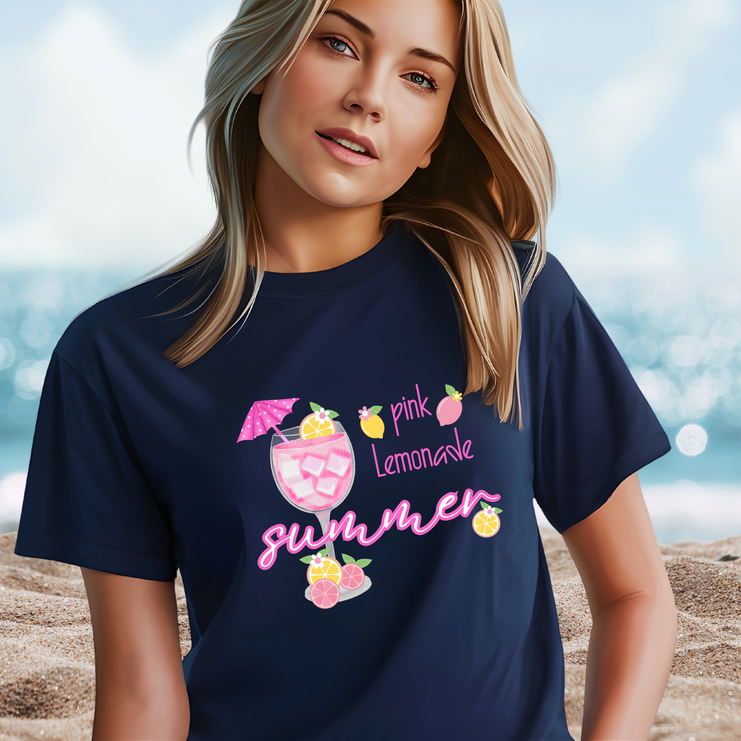 Pink Lemonade Summer T-Shirt