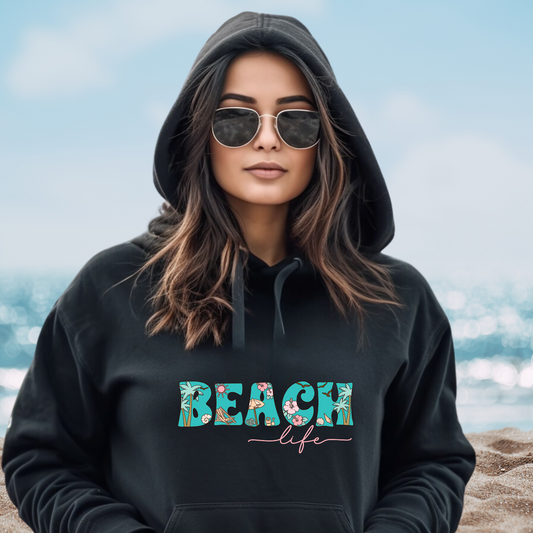 Beach Life Pullover Hoodie