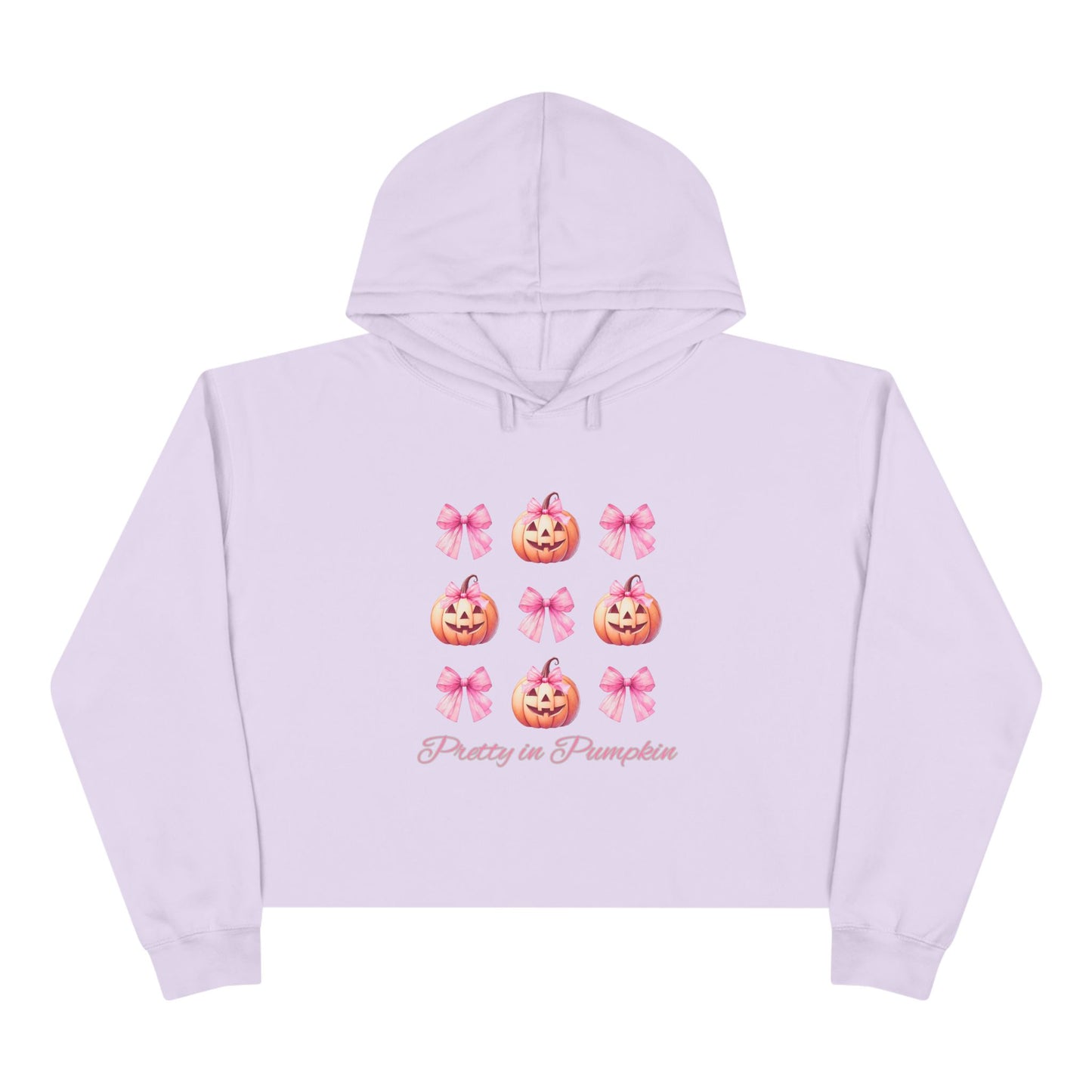 Pretty in Pumpkin Crop Hoodie