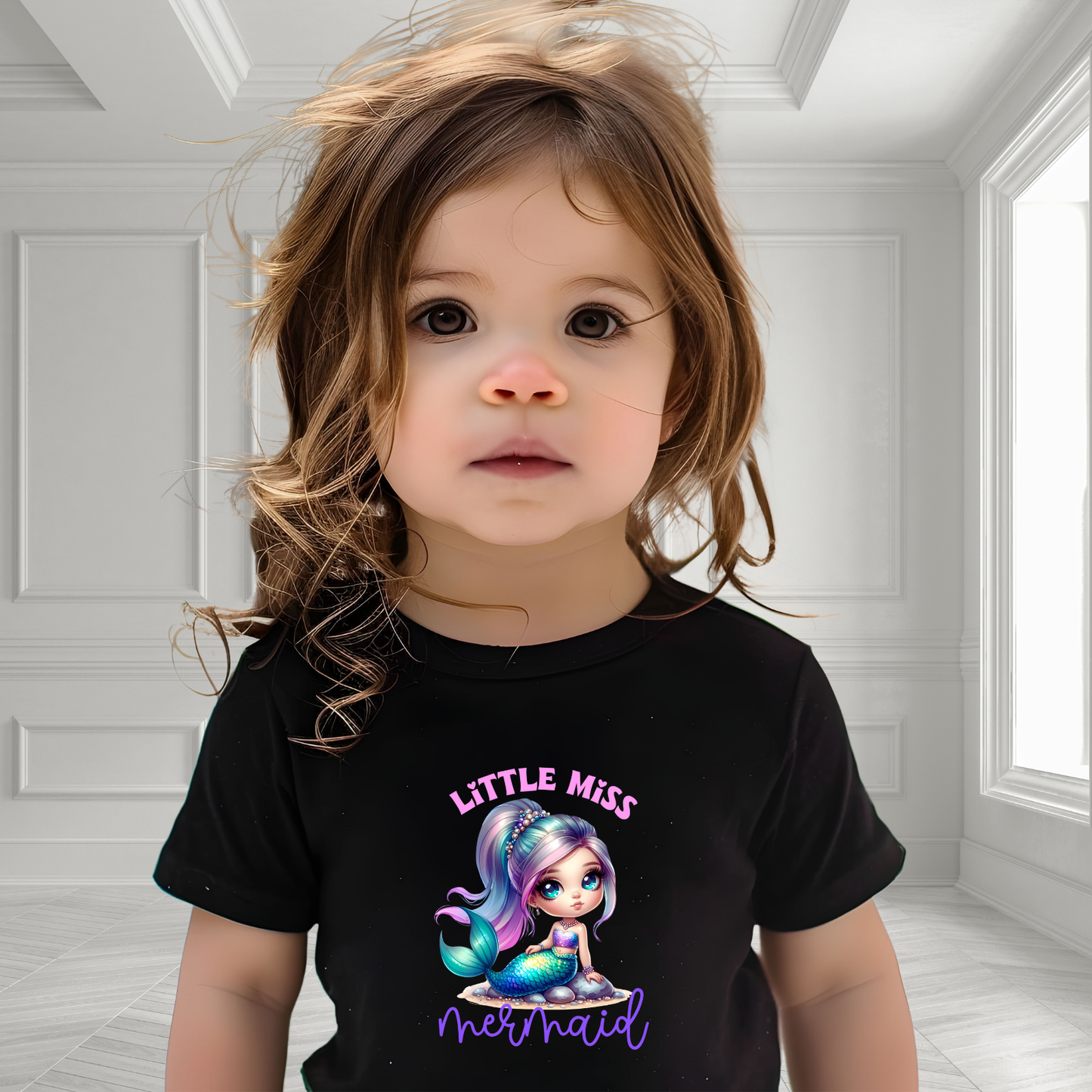 Little Miss Mermaid Toddler T-Shirt