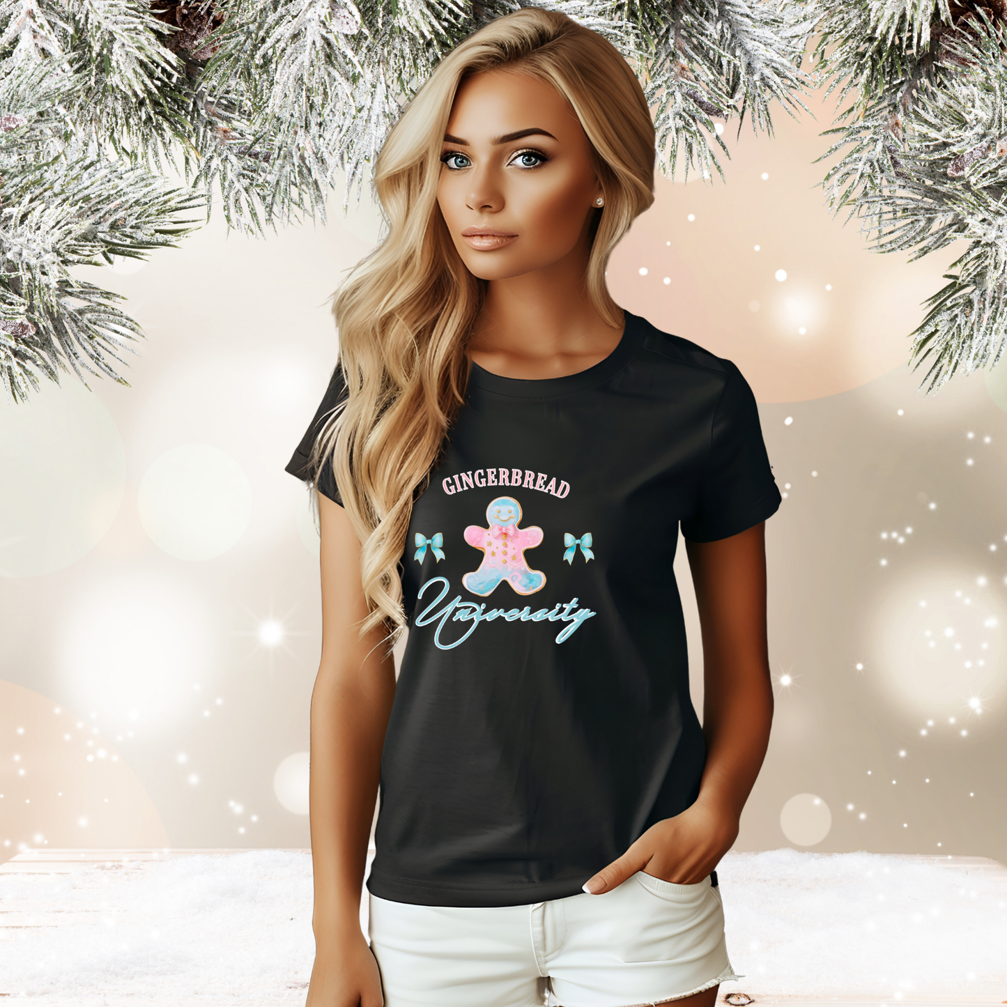 Gingerbread University T‑Shirt