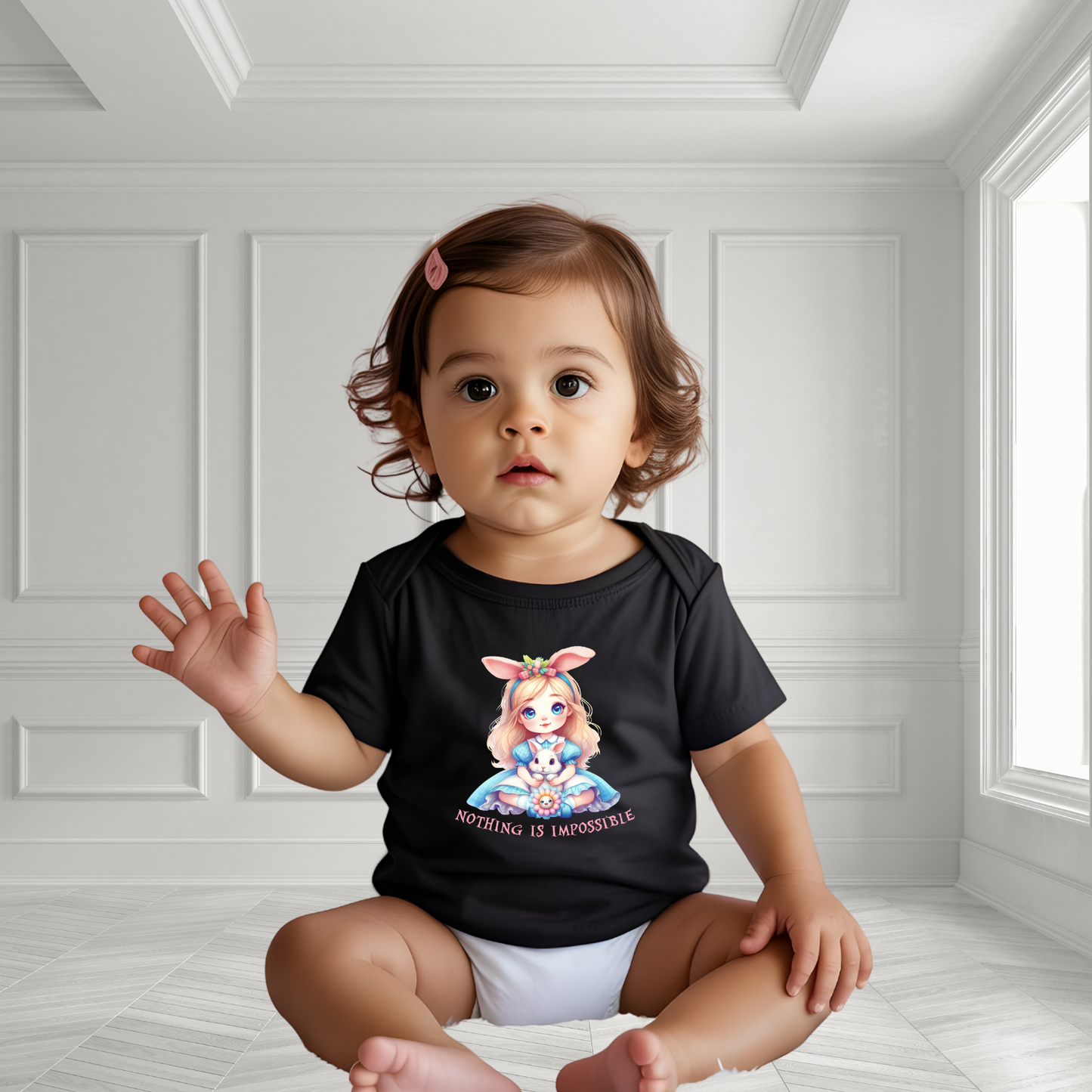 Nothing Is Impossible Infant Short Sleeve Onesie