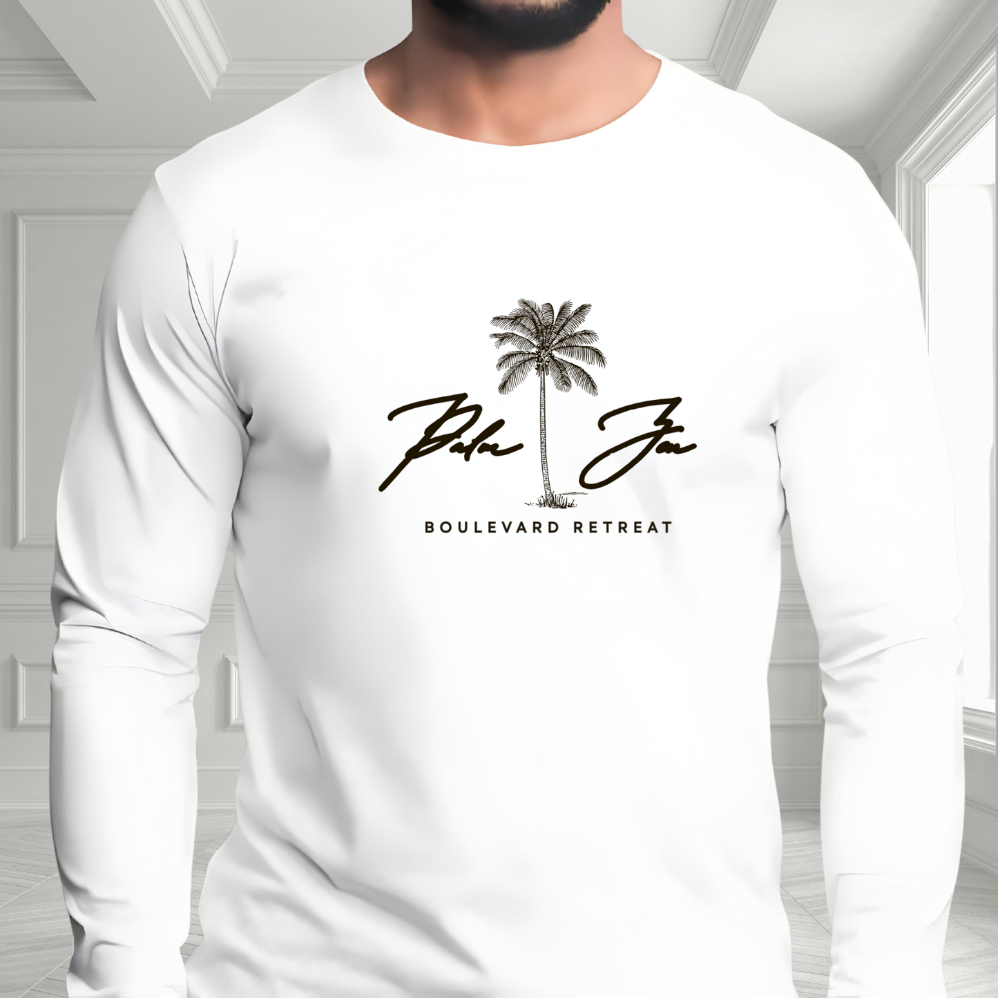 Palm Zen Long Sleeve Tee