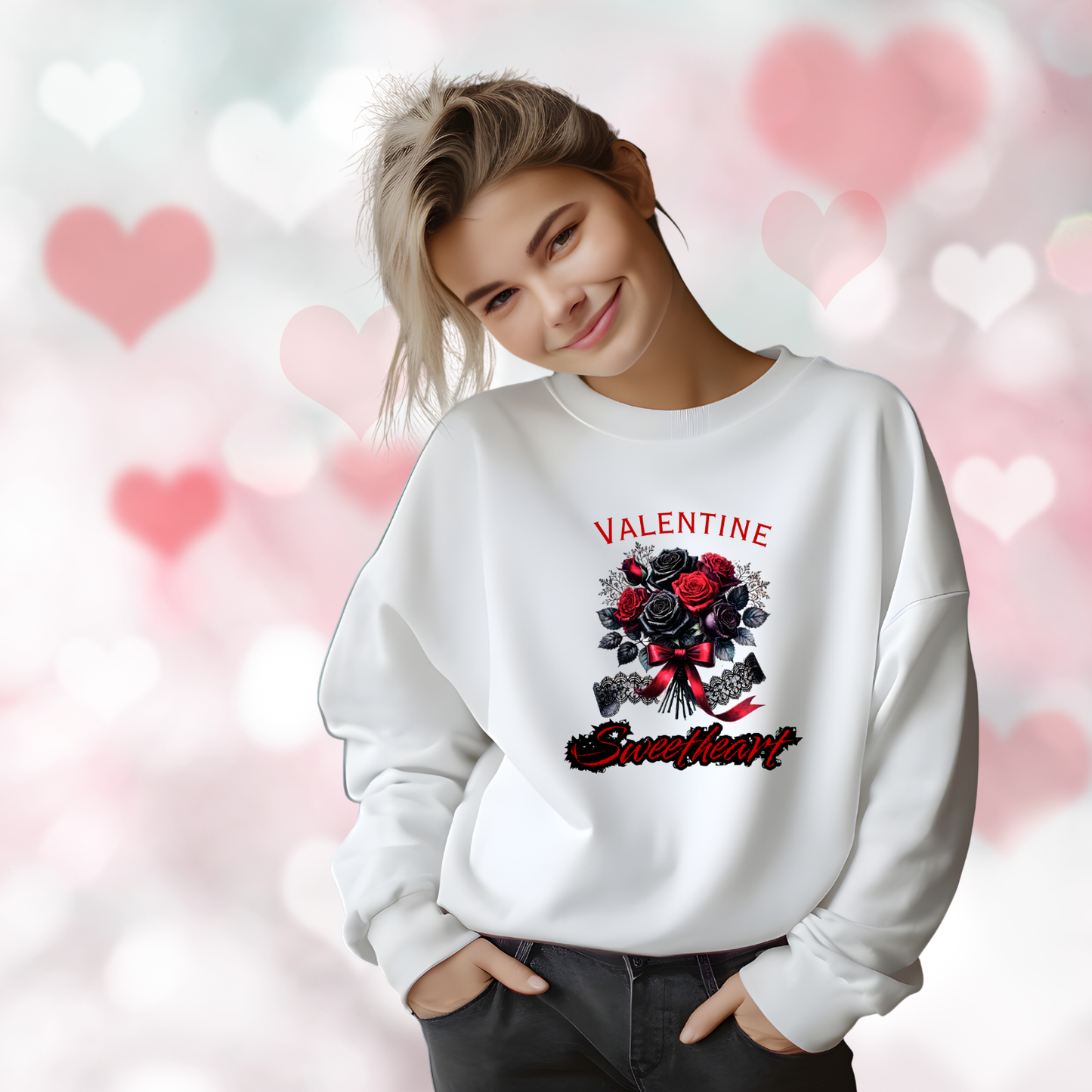 Valentine Sweetheart Crewneck Sweatshirt