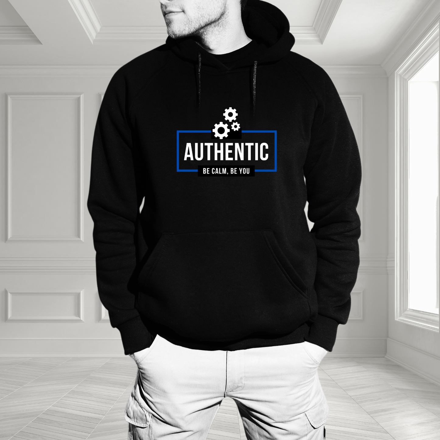 Authentic Be Calm, Be You Pullover Hoodie