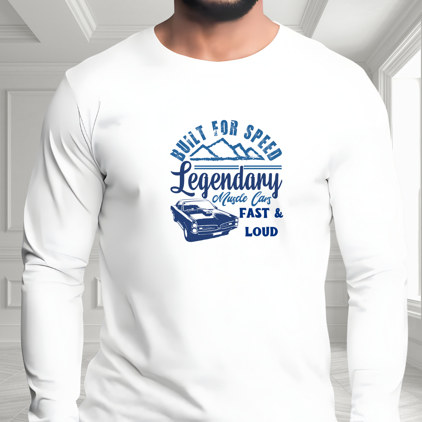 Legendary Muscle Car Long Sleeve Tee