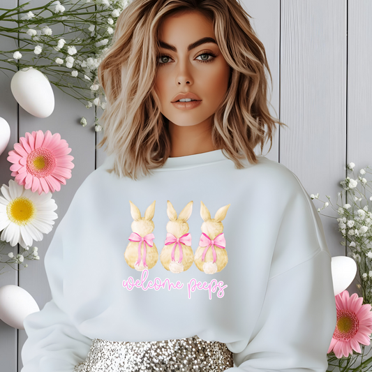 Welcome Peeps Crewneck Sweatshirt