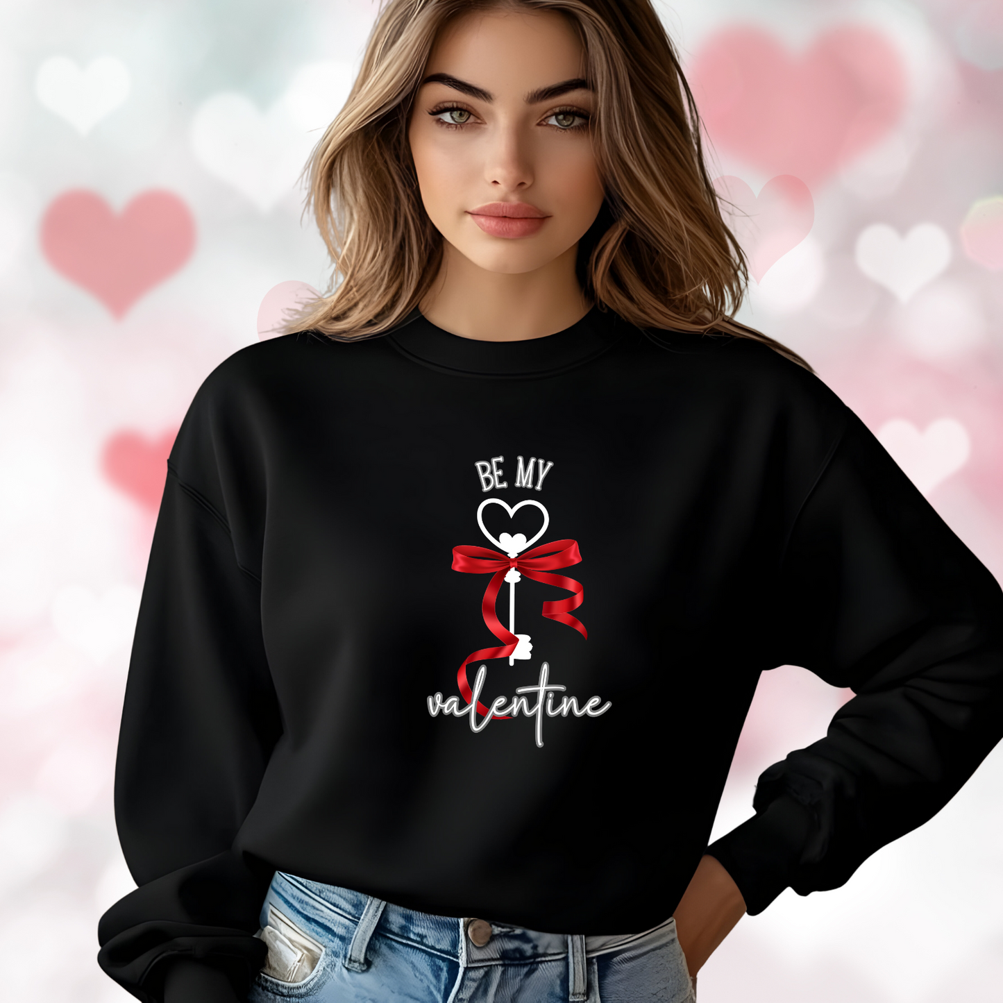 Be My Valentine Crewneck Sweatshirt