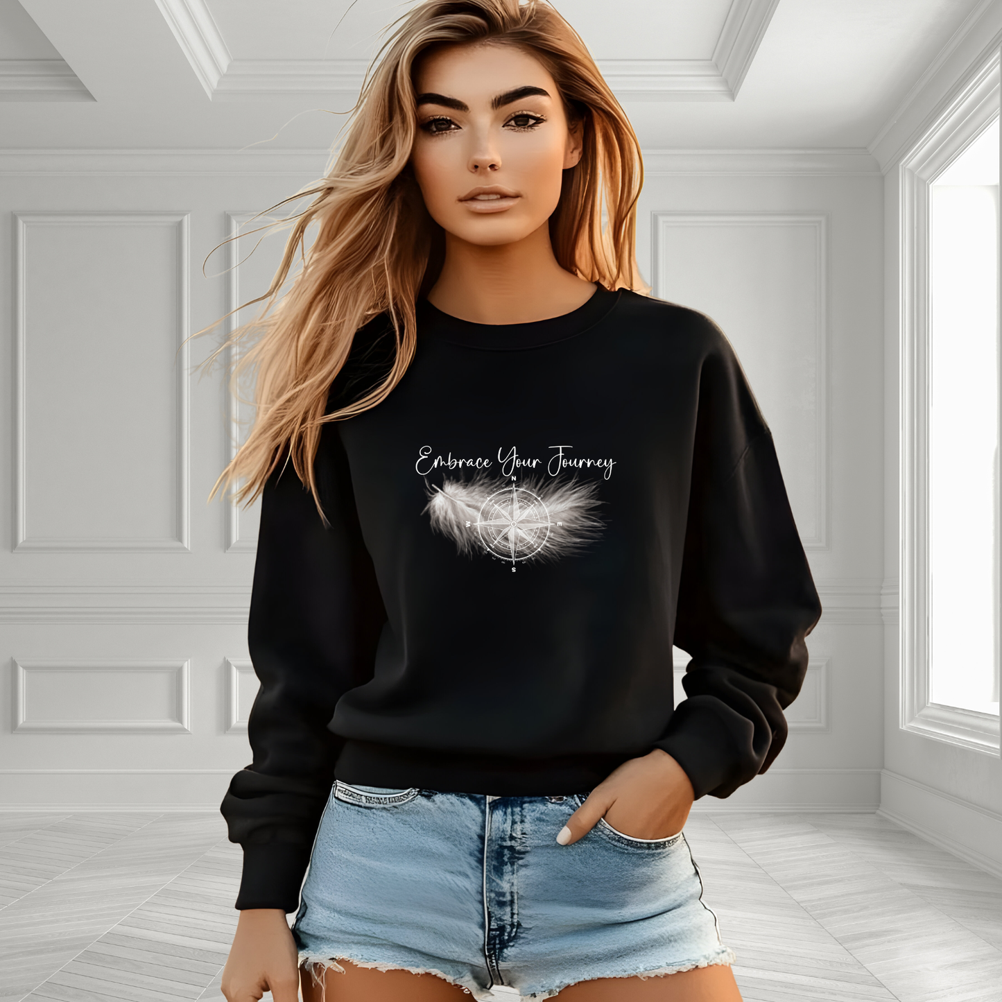 Embrace Your Journey Crewneck Sweatshirt