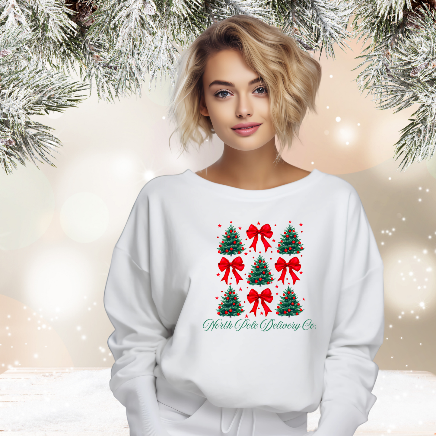 North Pole Delivery Co. Crewneck Sweatshirt