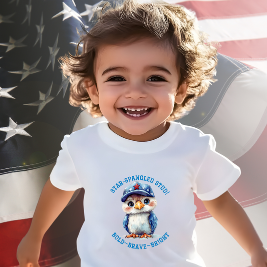 Star-Spangled Stud Toddler T-Shirt