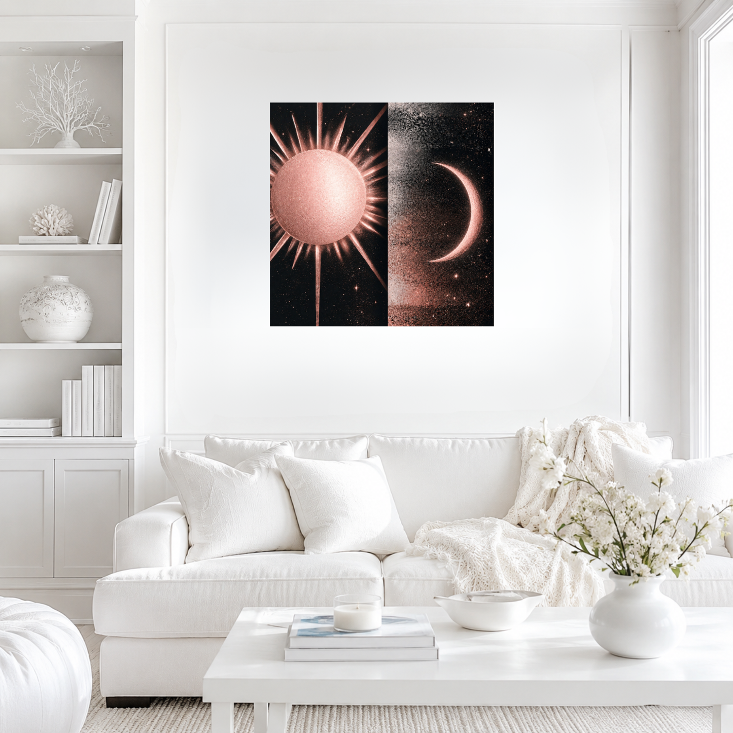 Radiant Duality Canvas Wall Art