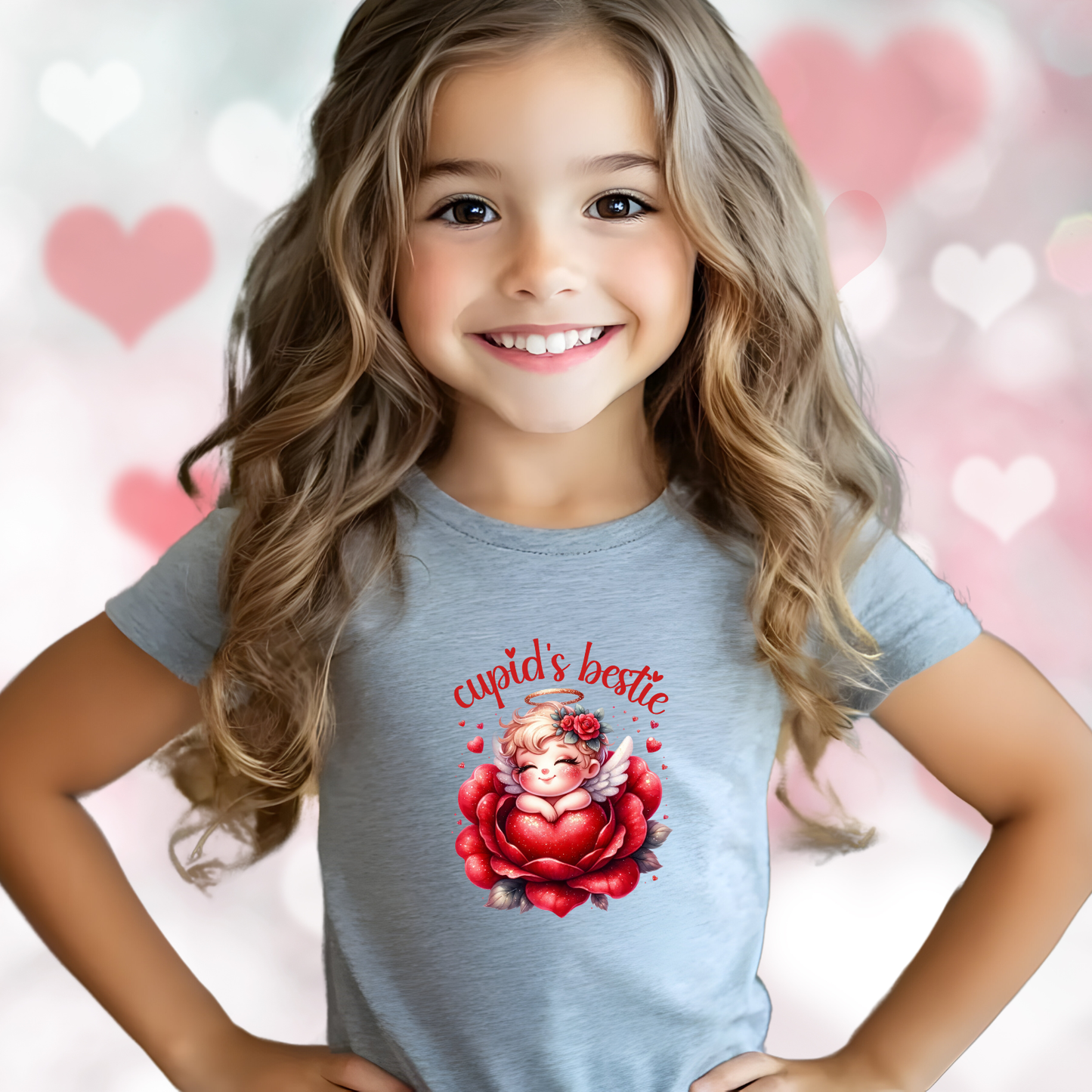 Cupid’s Bestie Kid's T-Shirt