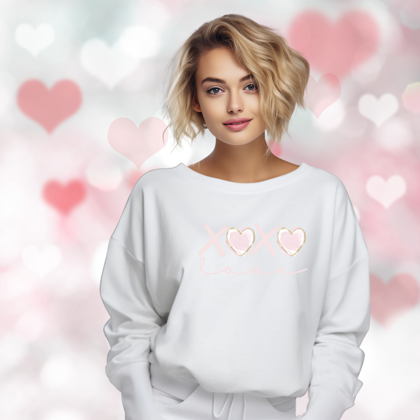 XO Love Crewneck Sweatshirt