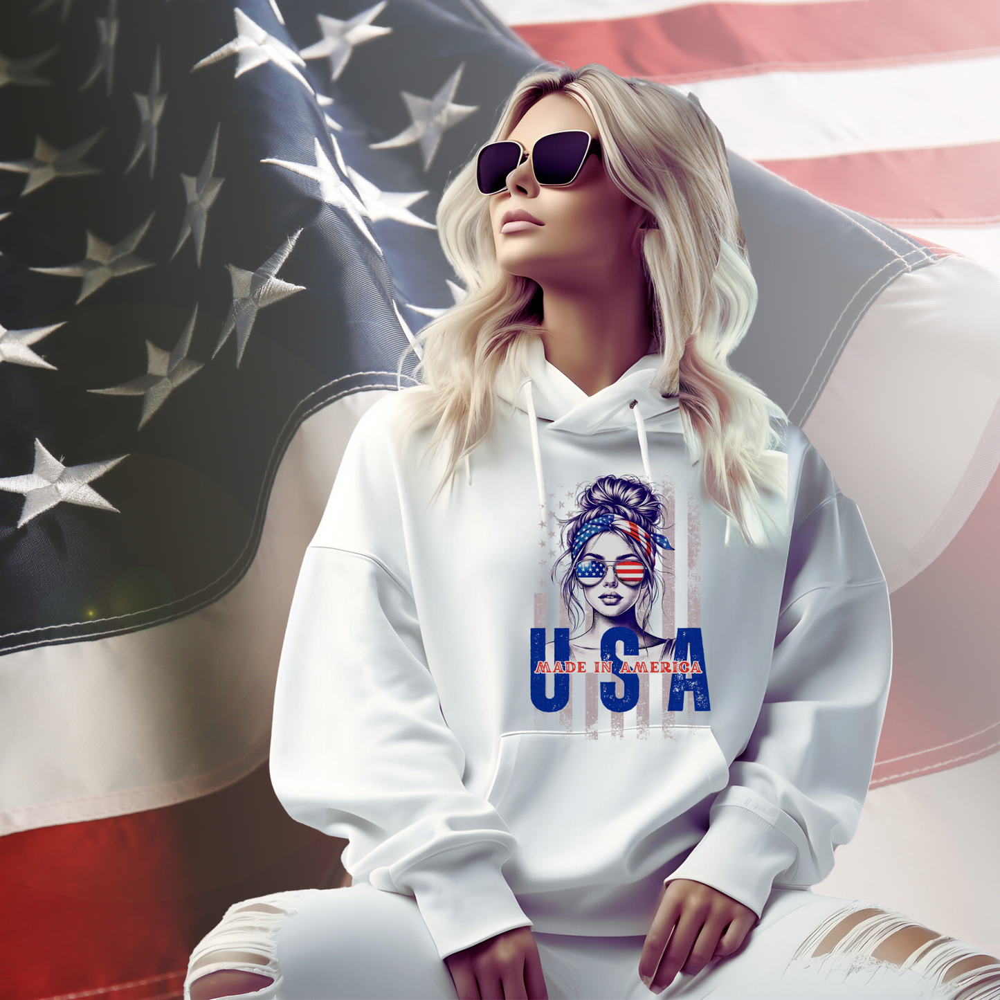 Made In America Pullover Hoodie