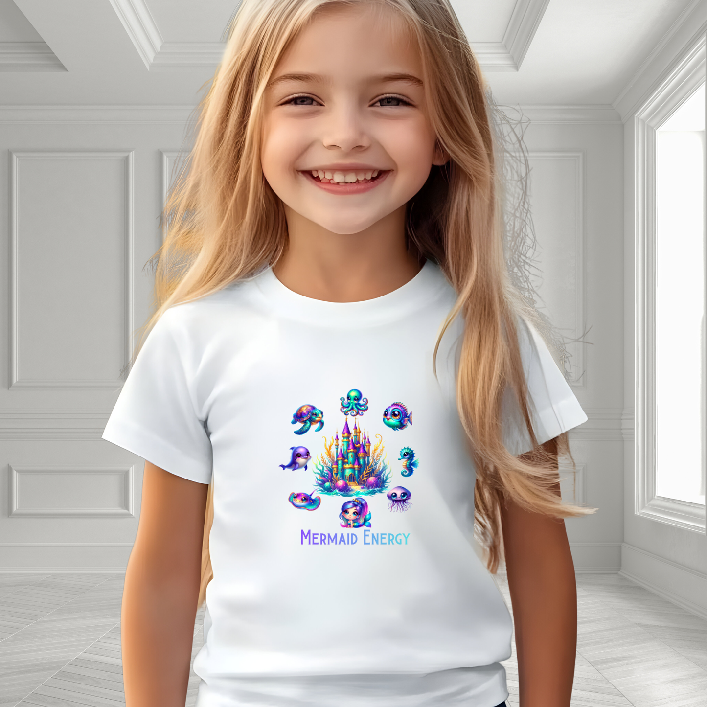 Mermaid Energy Kid's T-Shirt