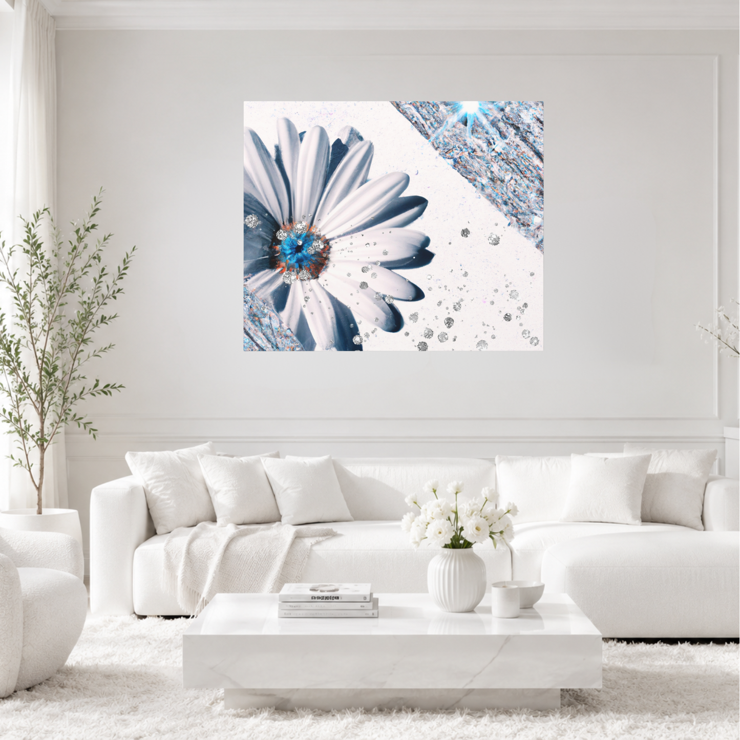 Tranquility in Bloom Canvas Wall Art