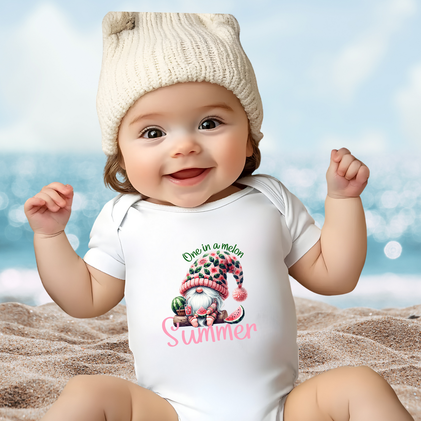 One In A Melon Summer Infant Short Sleeve Onesie