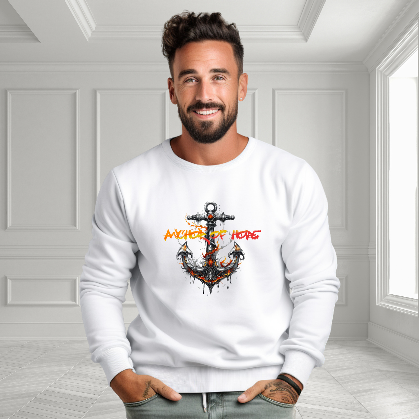 Anchor Of Hope Crewneck Sweatshirt