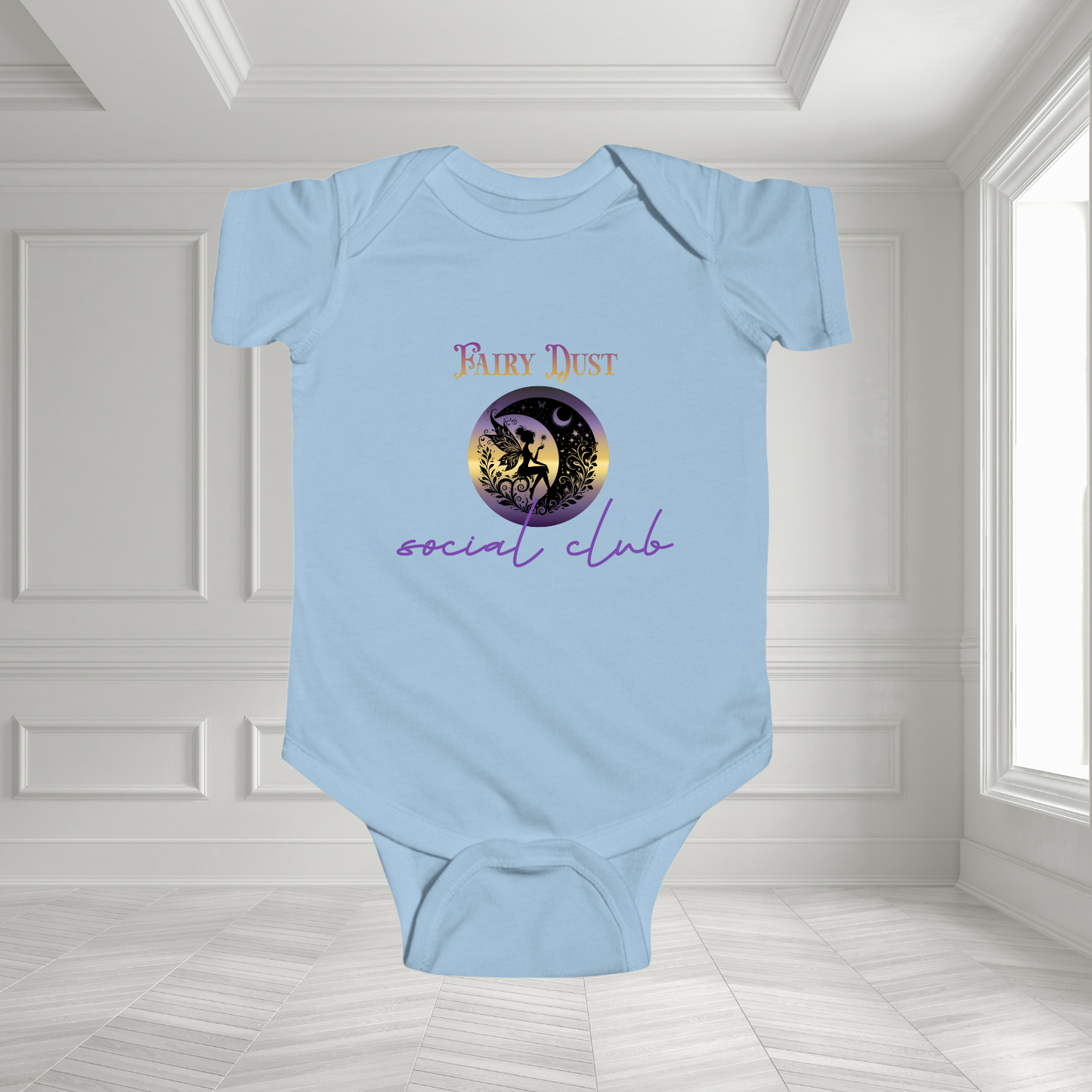Fairy Dust Social Club Infant Short Sleeve Onesie