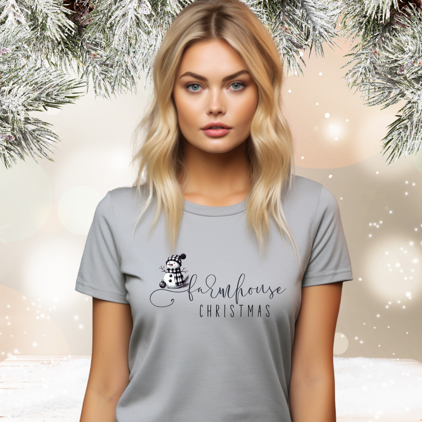 Farmhouse Christmas T-Shirt