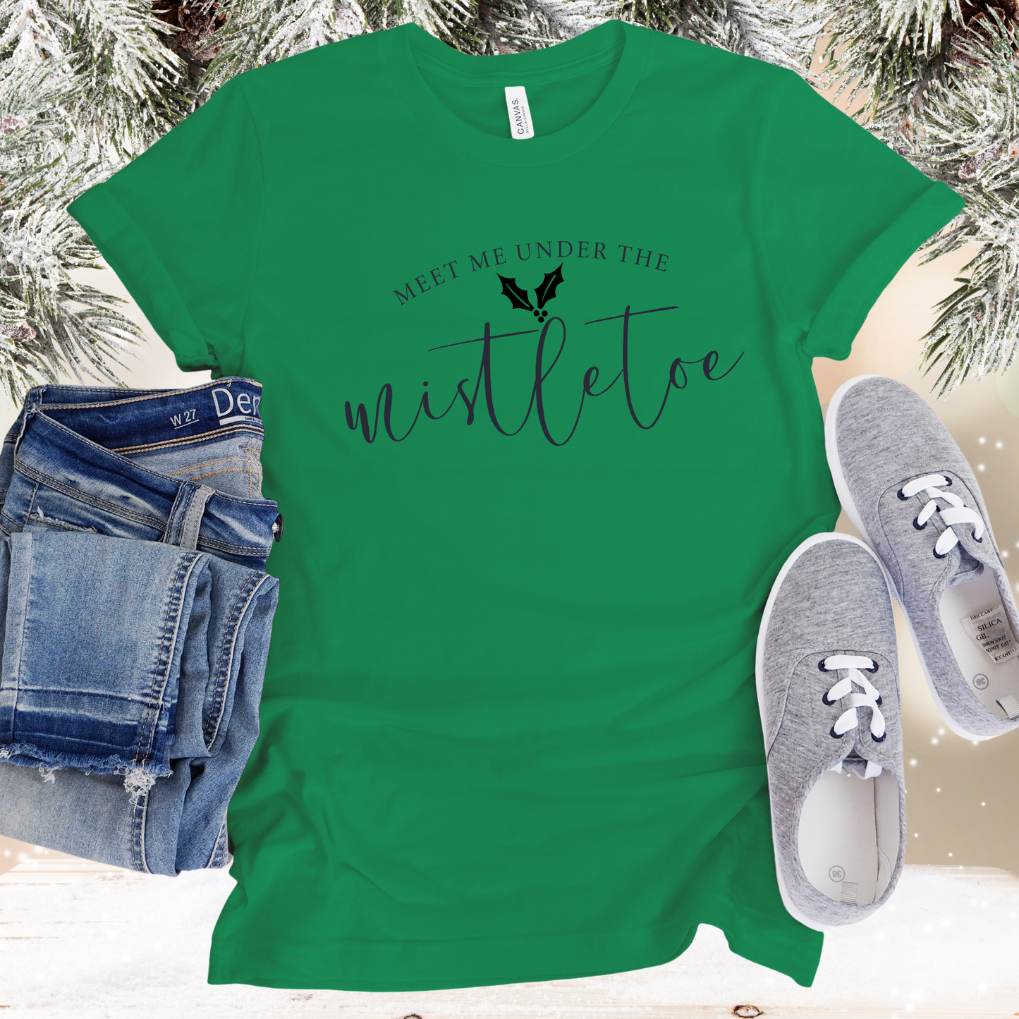 Meet Me Under The Mistletoe T-Shirt