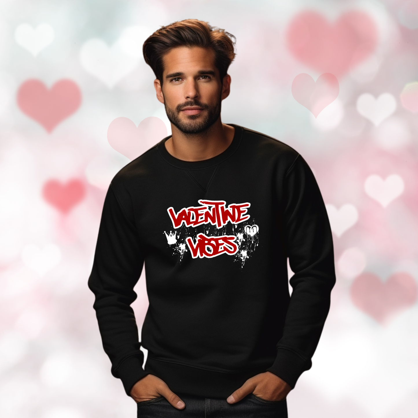 Valentine Vibes Crewneck Sweatshirt