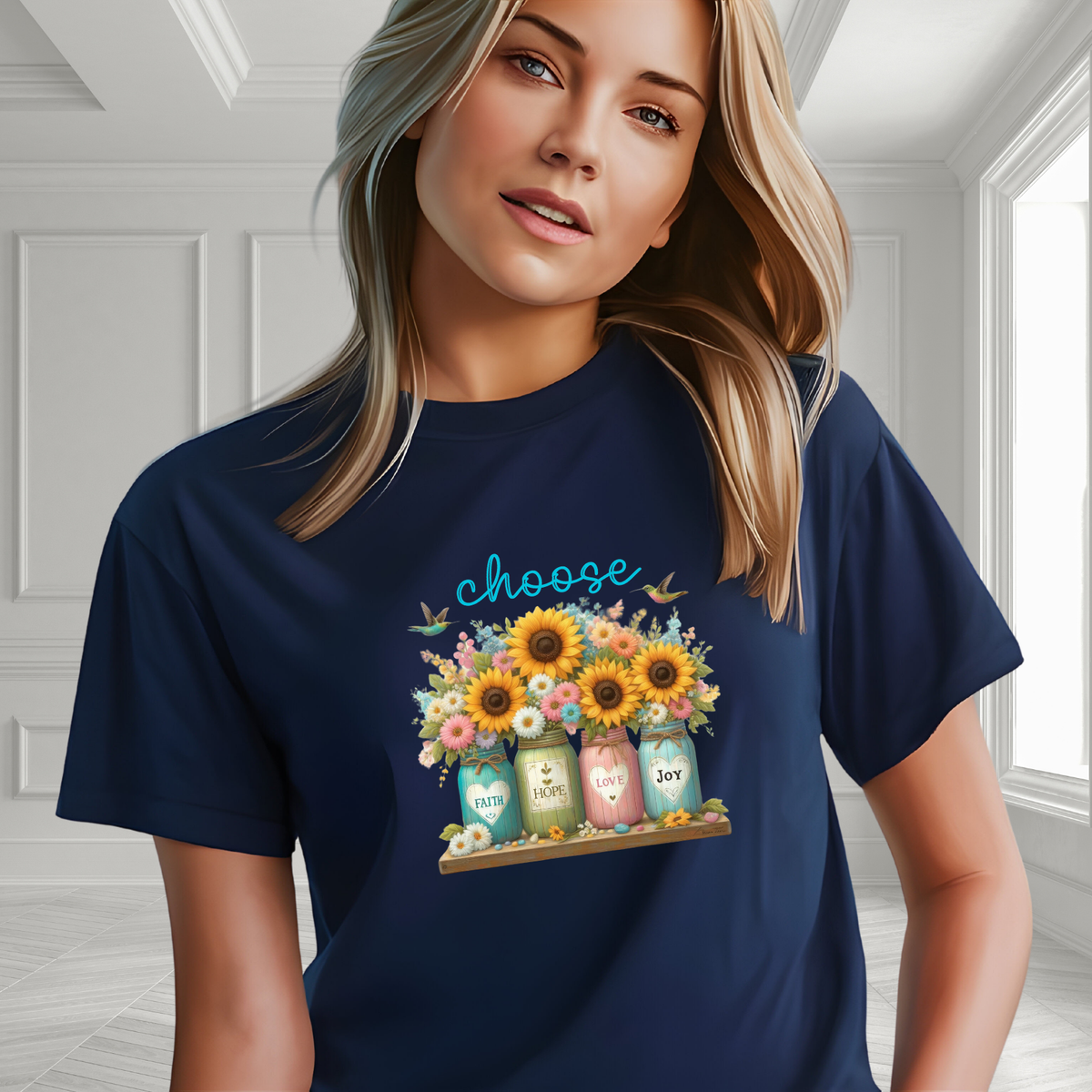 Choose Faith, Hope, Love, Joy T-Shirt