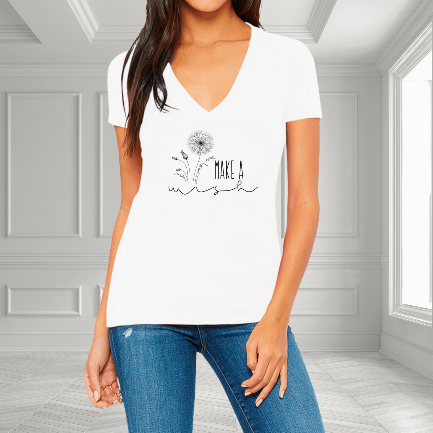Make A Wish V-Neck T-Shirt