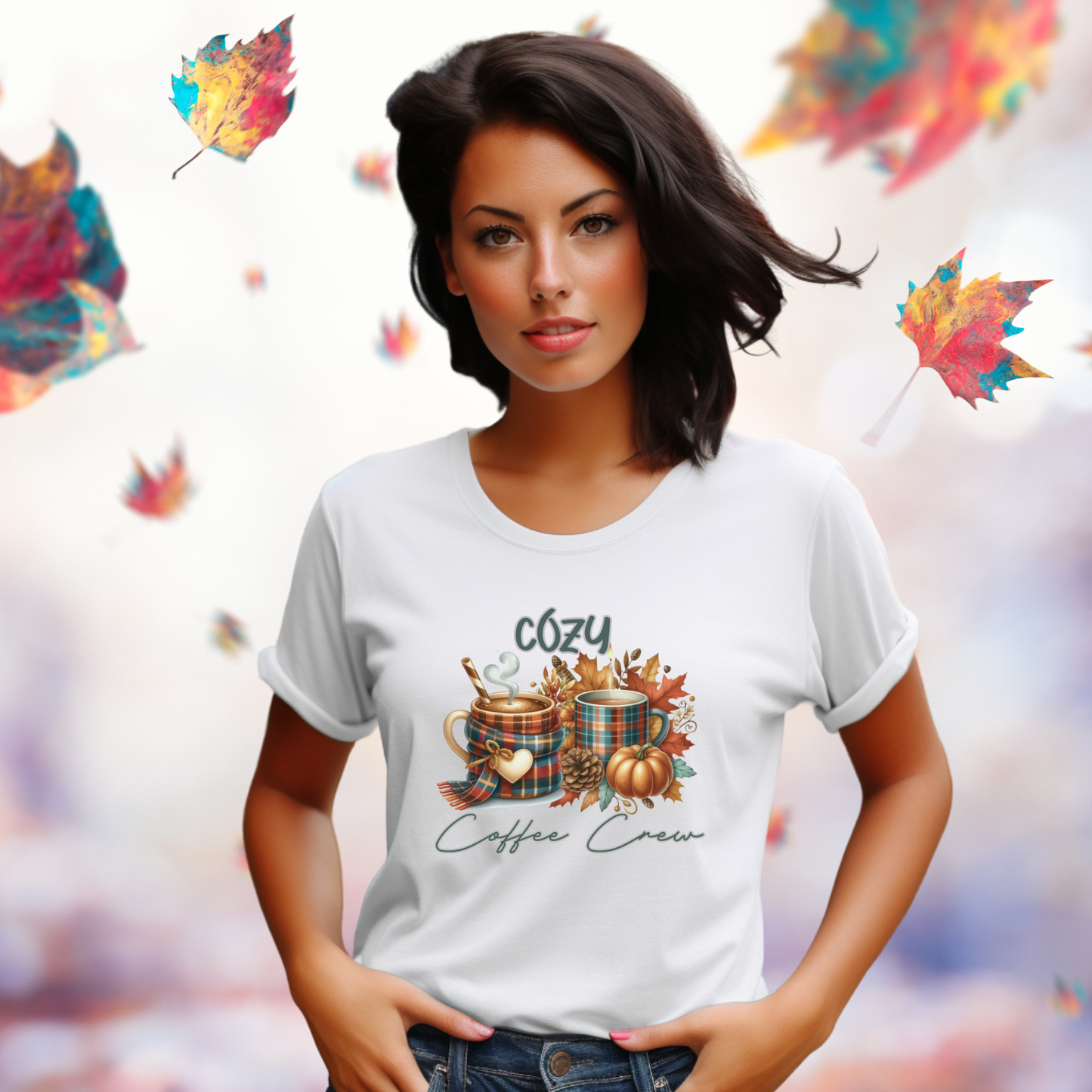 Cozy Coffee Crew T-Shirt