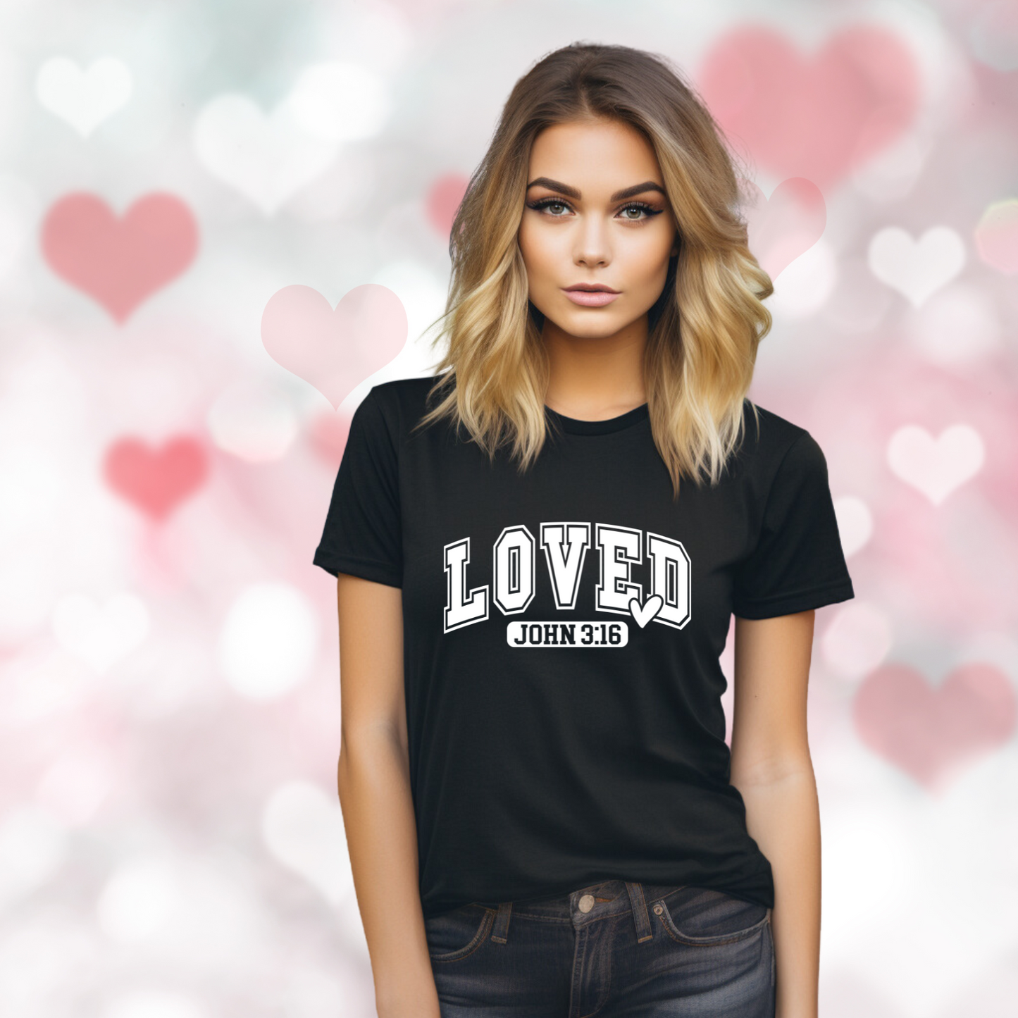 Loved John 3:16 T-Shirt