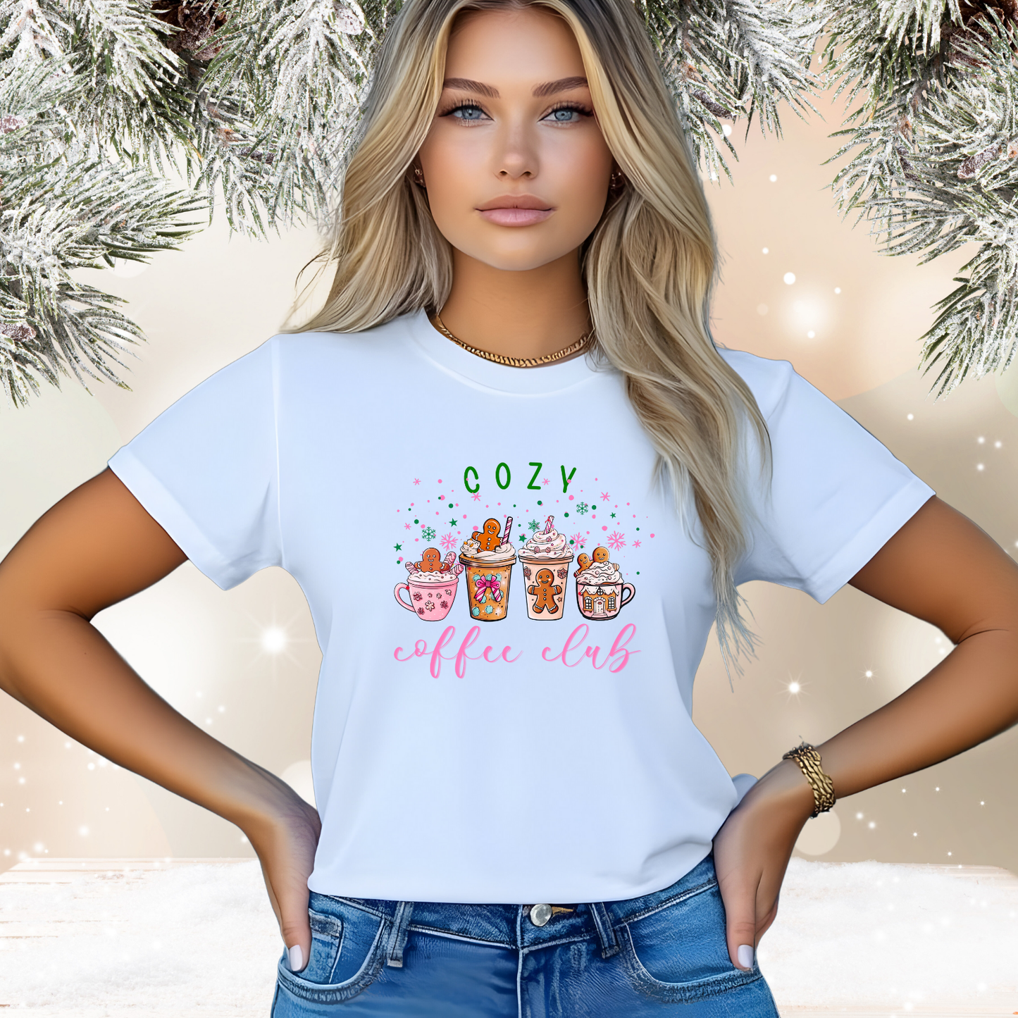 Cozy Coffee Club T-Shirt