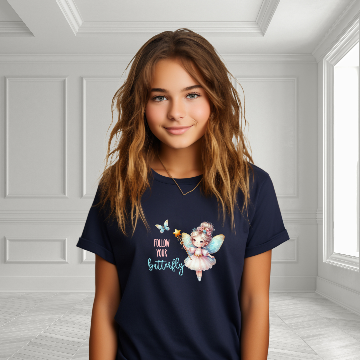 Follow Your Butterfly Kid's T-Shirt