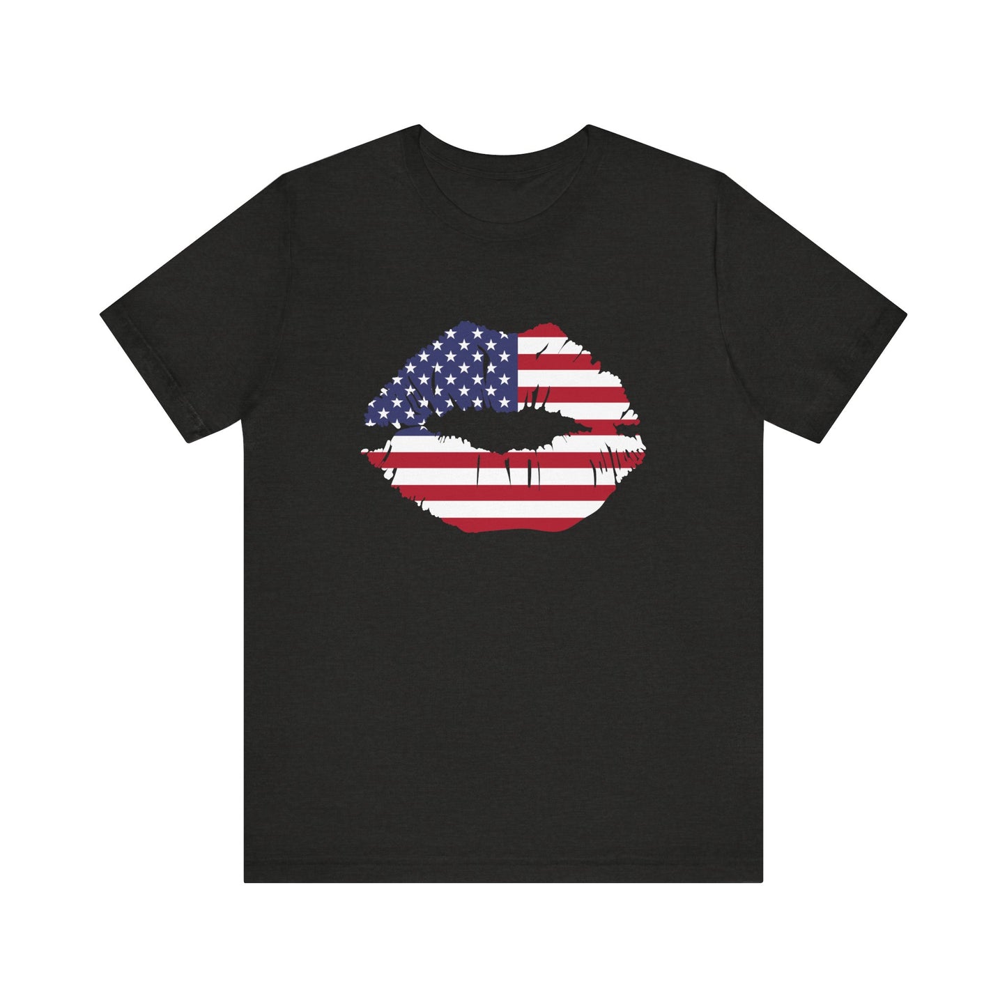 American Flag Lips T-Shirt