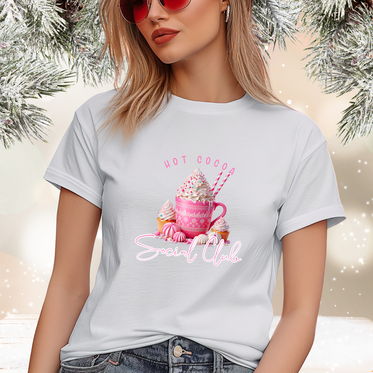Hot Cocoa Social Club T‑Shirt