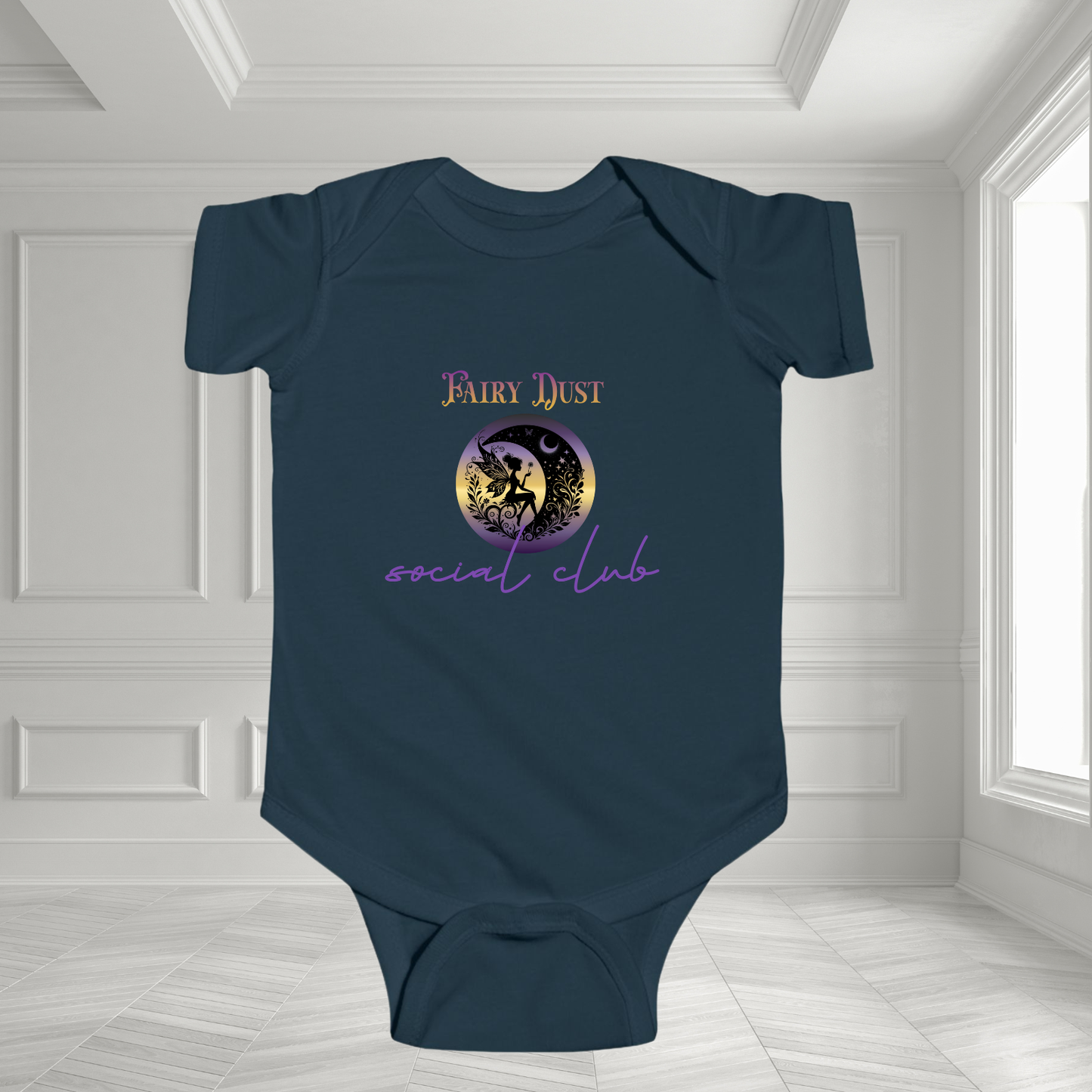 Fairy Dust Social Club Infant Short Sleeve Onesie