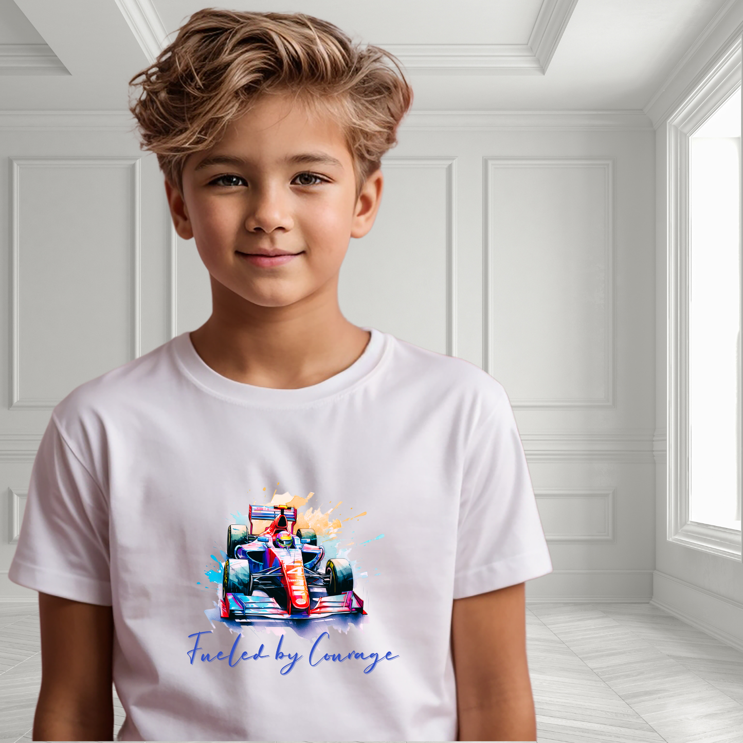 Fueled by Courage Kid’s T-Shirt