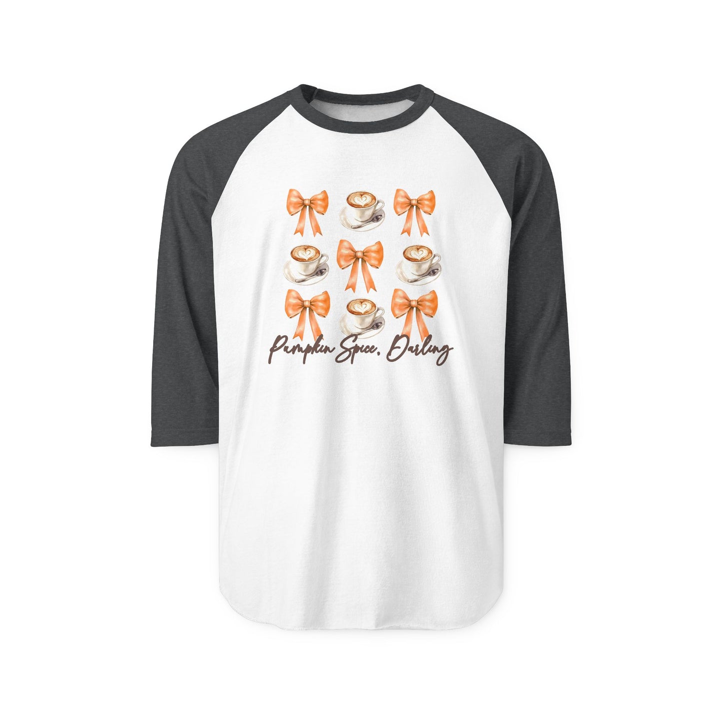 Pumpkin Spice, Darling Baseball Tee