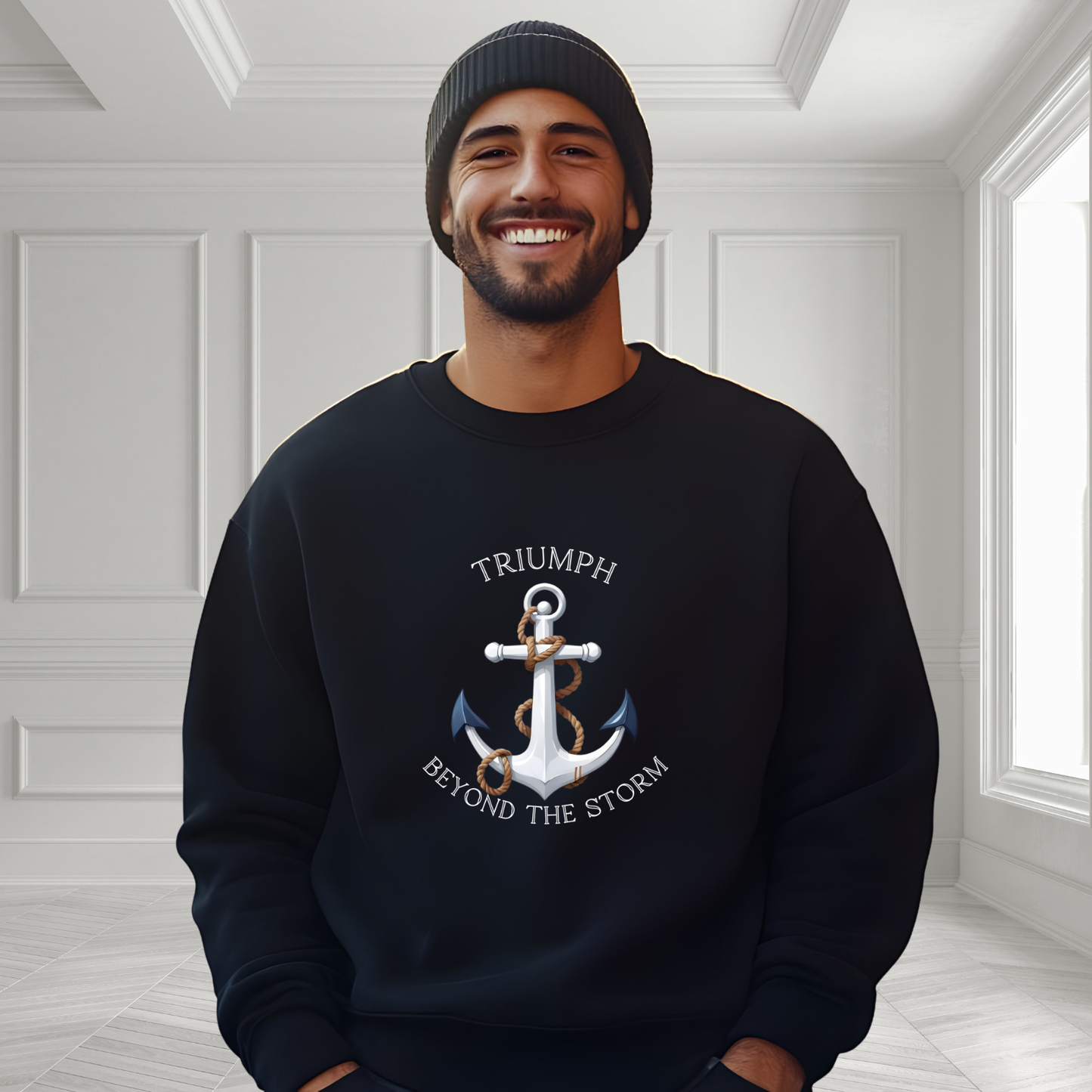 Triumph Beyond The Storm Crewneck Sweatshirt