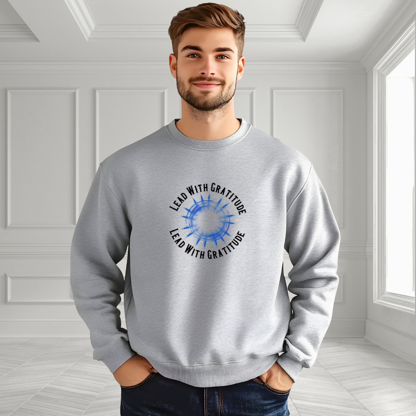 Lead With Gratitude Crewneck Sweatshirt