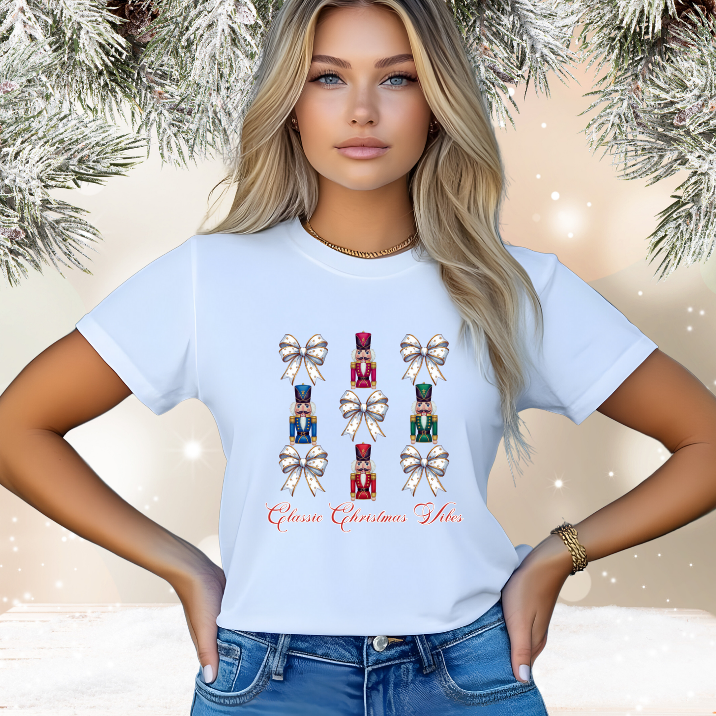 Classic Christmas Vibes T-Shirt