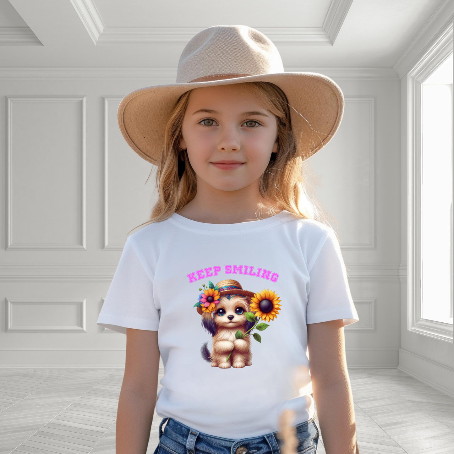 Keep Smiling Kid's T-Shirt