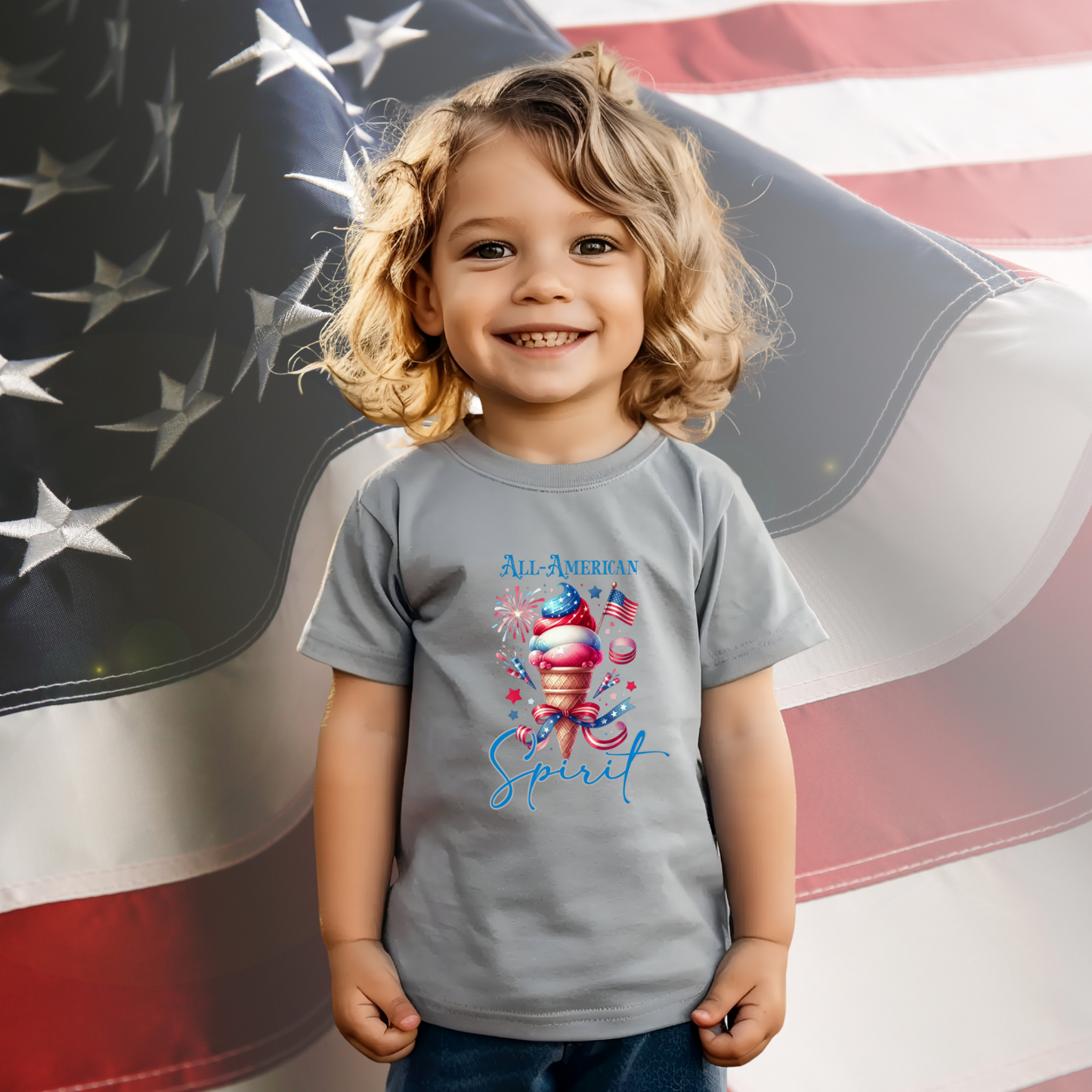 All-American Spirit Toddler T-Shirt